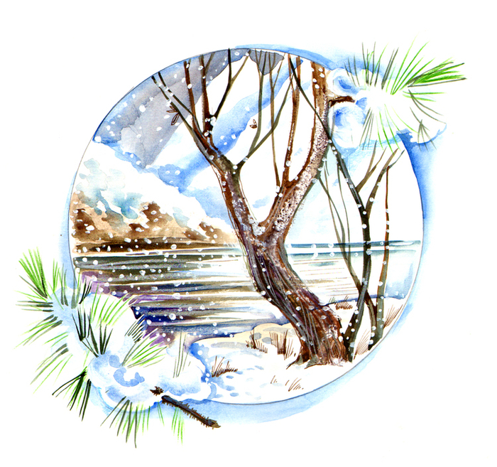 календарь 4 врем. года-зима