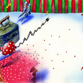 Cапоги за утюгами....