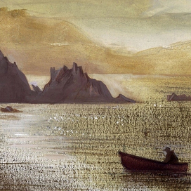 Иллюстрация к произведению Хуана Рамона Хименеса "Платеро и я"