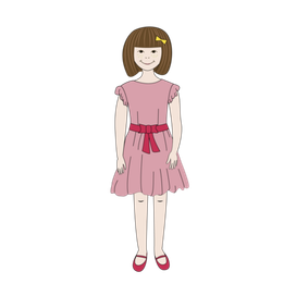 Девочка для детской игры