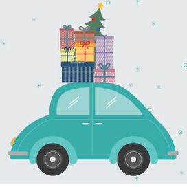 Новогодняя открытка для CORDIANT