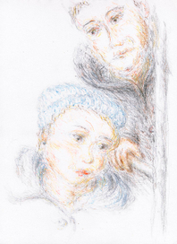 Двое в вагоне метро