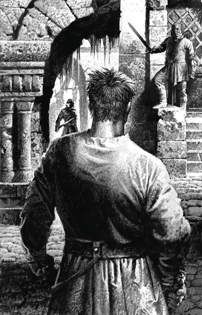 Иллюстрация к фэнтэзи 