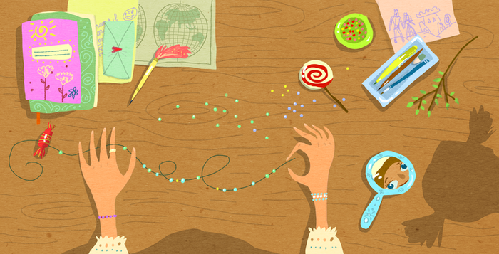 Марта Райцес "23 феньки на переменке. Бисер"