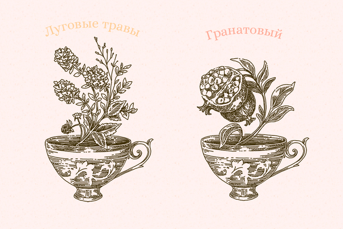 чайные иллюстрации
