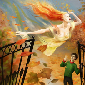 Осень и маленький Пушкин