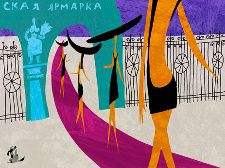 показ мод на каанской ярмарке