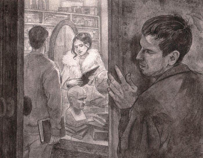 Иллюстрация к роману Анны Веневитиновой "Формула Распутина"