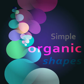 Simple organic shapes
