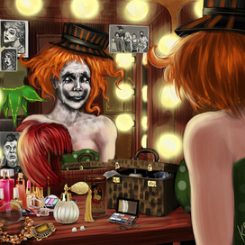 За кулисами