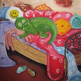 Спящий кроколил