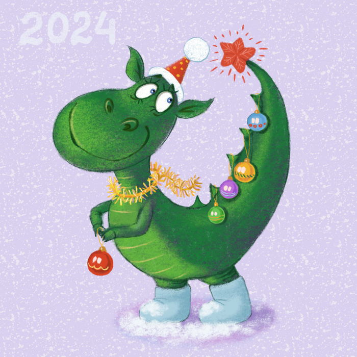 Новогодний дракончик