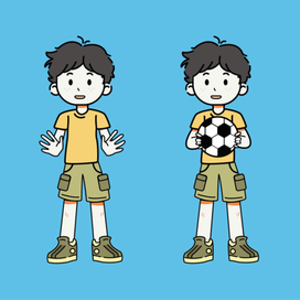 Маленький футболист