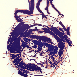 illustration "Master and Margarita" by Bulgakov