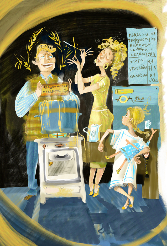 Съемки рекламы ШАдринских МАкарон