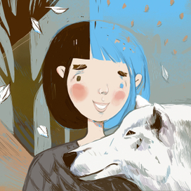 Девочка и волк