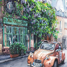 "Парижские улочки"