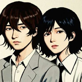 Осаму и Акико