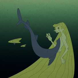 девочка-акула