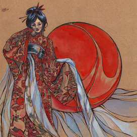 Восточная девушка