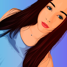 Векторный портрет