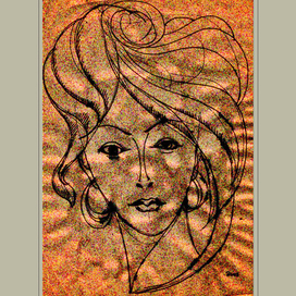 женский портрет