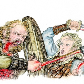 Бой с "валькирией"