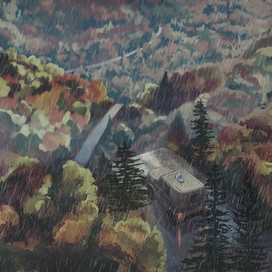 мрачный лес 