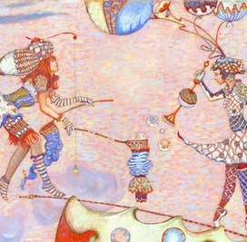 Тёплый вечер в Маленькой Голландии.Фрагмент 1