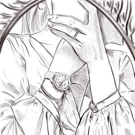 Скетч "Алиса в Зазеркалье"