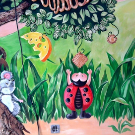 Детская по собственным эскизам.Киев. Жилой комплекс "Конык", д. Чапаевка