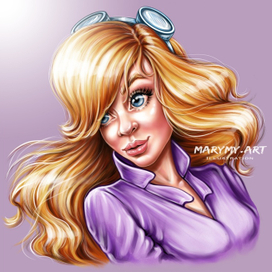 Гайка из м/ф "Чип и Дейл спешат на помощь" в образе девушки