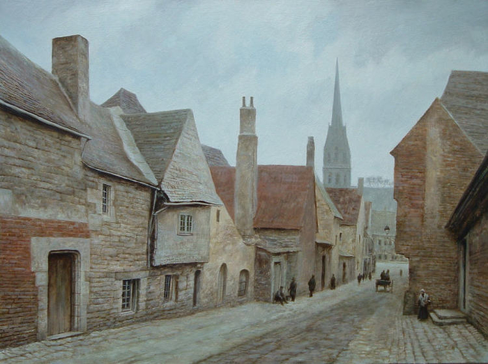 Улочка в Квимпере