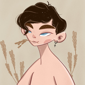 Мальчик в пшенице