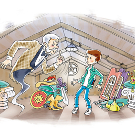 урок на чердаке