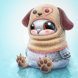 Голубь по имени Гав