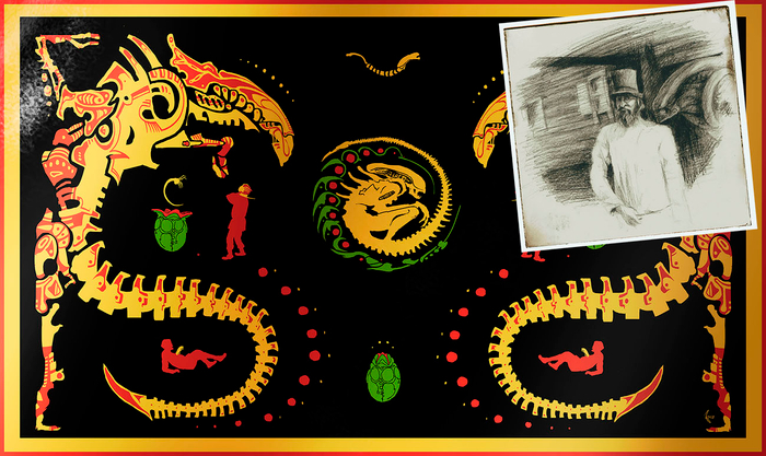 Роспись села Ксенофонтово