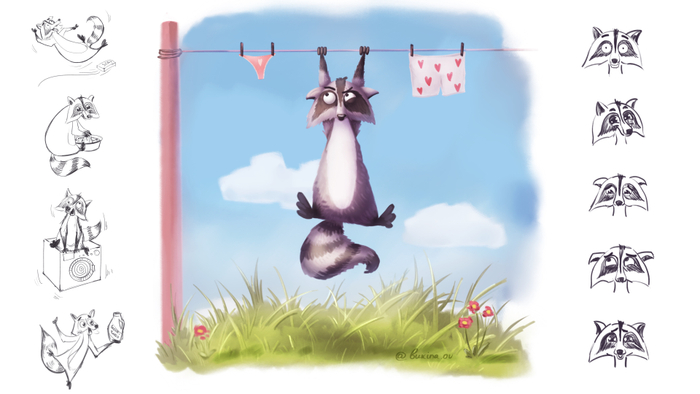 Персонаж для прачечной