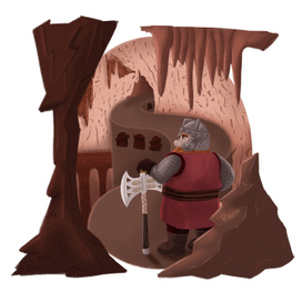 Властелин колец. Пещеры Агларонда.