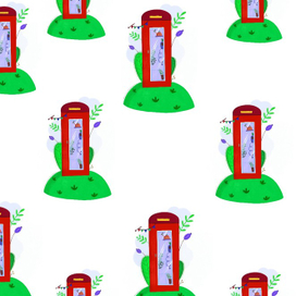 Паттерн из телефонных будок. 