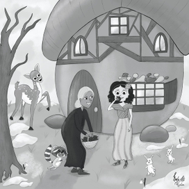 Белоснежка и отравленное яблоко