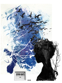 синий, темно-синий, почти черный