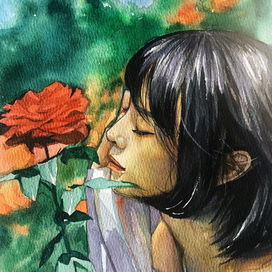 Запах розы