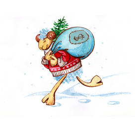 Новогодний барашек