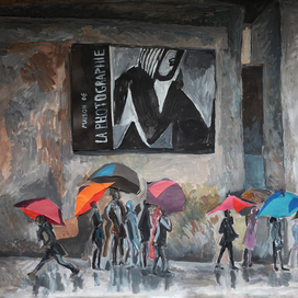 Очередь. Париж