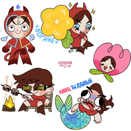 Стикеры Matryoshka