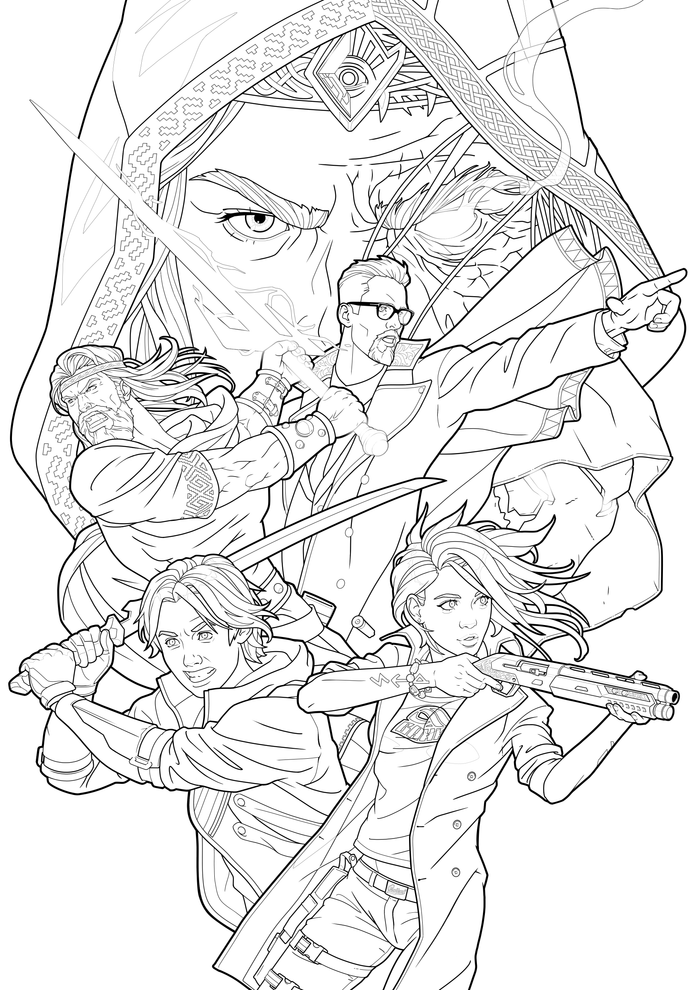 Проект Гиперборея. Обложка, Лайн