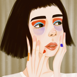 Девушка с Pinterest 