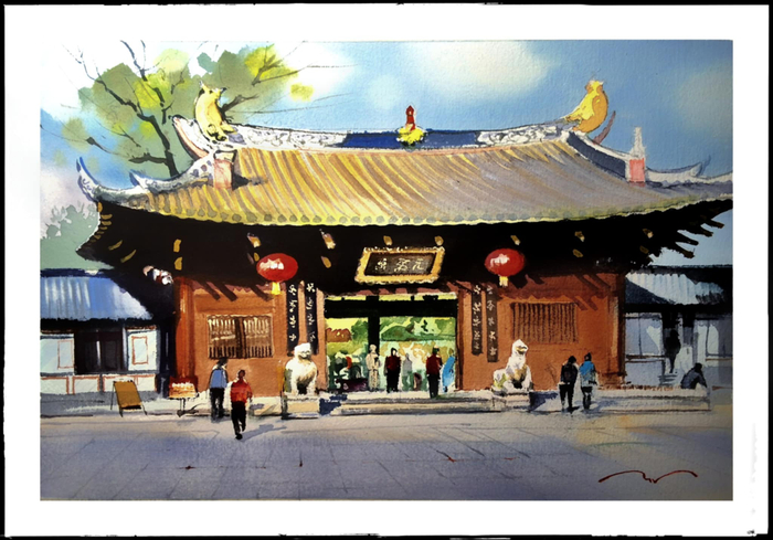 Храм Будды в Гуанчжоу.Китай.