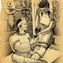 Иллюстрации к рекламному ролику кофе